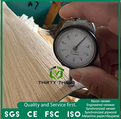 Placage en bois d'ingénierie 1 mm