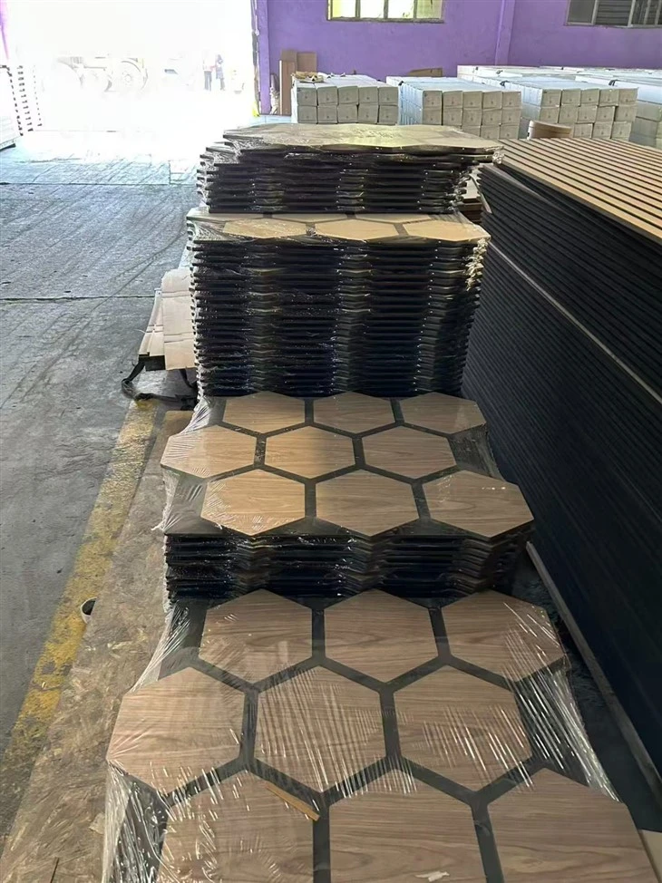 Polyester Fiber Wallboard Moisture-proof Sound Proof Wall Panels high quality