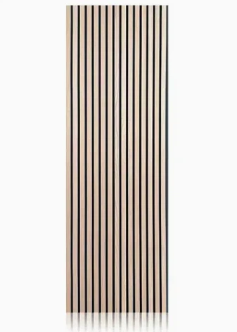Panneaux acoustiques muraux à panneaux cannelés en bois E0 Akupanel