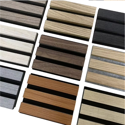 Akupanel Akoustik Panneau Placage Chêne Fumé Naturel